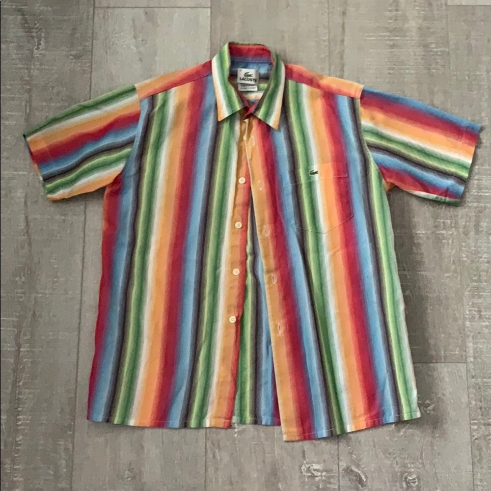 Lacoste button down top